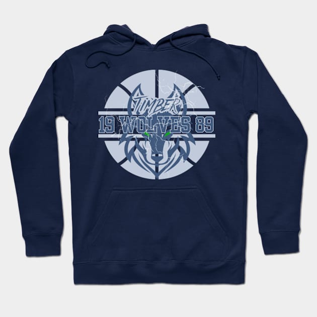 timberwolves basketball Hoodie by soft and timeless